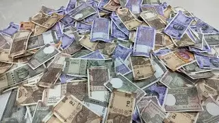 1, 500, 10, 100, 200 Rupees Notes 💸 | 1 August 2025 | ASMR Money Counting Sound Part- 12 🤑 #asmr 