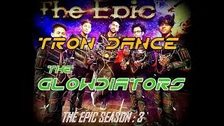 The Epic Tron show by 'The glowdiators' #vlog #tron #leddance #ledtrondance #event #uniqueacts