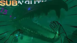FINDING THE LOST RIVER..........with friend (subnautica part 15)
