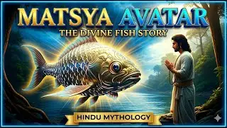 Matsya Avatar -The First Guardian of Dharma #indianmythology #youtubesearch #vishnuavatar #animation