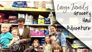 Grocery Haul for This Family of 9! #largefamily #groceryhaul #momlife