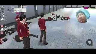 Geng anak sekolah vs geng Yakuza | sakura school simulator 