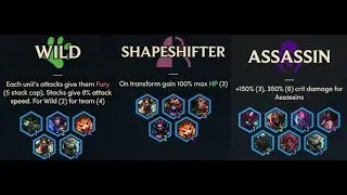 TFT | League of Legends | Wild + Shapeshifter + Assassin | TOP-1
