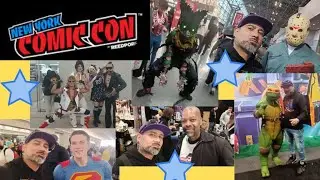 NYC COMIC-CON 2025 NIGHT ONE HIGHLIGHTS !!!! SO MUCH FUN TOY REVEALS AND COSPLAYS !!!!