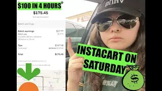 $100 IN 4 HOURS ON INSTACART