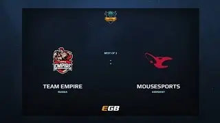 Empire vs Mousesports, Game 1, Dota Summit 7, EU Qualifier
