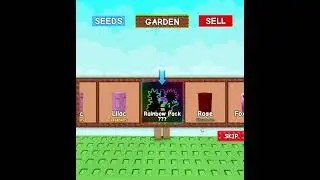 I GOT RAINBOW SACK FROM EXCOTIC FLOWER SEED PACK!! #roblox #robloxgrowagarden