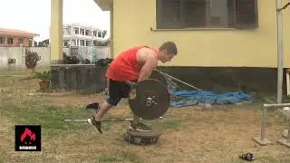 Full ROM deadstop Shrimp Squat +70KG (WORLD RECORD for 64kg class)
