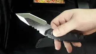 มีดยุทธวิธี Tactical Knife FBIQQ รุ่น NK-CF011 หรือ อีกชื่อหนึ่ง FBI-015 ออกแบบได้มีเอกลักษณ์ สวยคม