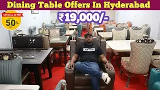 Dining Table Unbelievable Offers in Hyderabad Furniture Manufacturers | 10KM Free Home Delivery