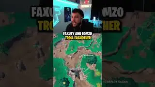 Faxuty and Eomzo troll eachother #fortnite #peterbot #clix #pollo #fncs #fyp #viral