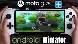 Moto G75 Snapdragon 6 gen 3 Test Naruto Shippuden Ultimate Ninja Storm 2 Mod 60 FPS en Winlator 