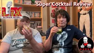 Super Bowl LIX Mahomies Mimosa & Beetlejuice Crown Apple cocktail review ft. Dunk Judge & Slimer