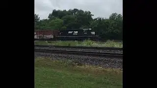 12 Axle Depressed Center Flat Car With A Transformer Load
