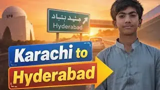 KARACHI TO HYDERABAD 😍 || subscribe || Mansoor_vlogs8 #vlog #viral 