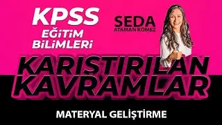 KPSS EĞİTİM BİLİMLERİ - EDGAR DALE'NİN YAŞANTI KONİSİ - SEDA ATAMAN KÖMEZ