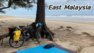 Cycling on the east coast of Malaysia.