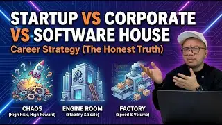 Startup VS Corporate VS Software house untuk karir programmer