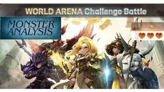 Summoners War World Arena Challenge Battle Monster Analysis