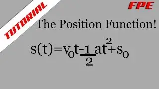 The Position Function - Calculus 1