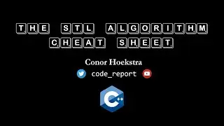 The STL Algorithm Cheat Sheet