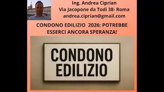 Condono Edilizio: Forse Potrebbe Esserci Ancora Speranza!