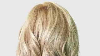 Megan 100% Human Hair Wig - Mono top wig styling
