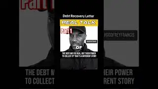 Debt Recovery Letter Pt 1  #debt #debtfree #repo #debtsolutions #money #legaladvice #legal