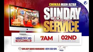 CHOKAA MAIN ALTAR SUNDAY SERVICE  | 2ND NOVEMBER 2025