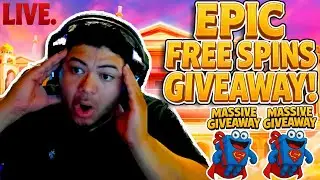 INSANE FREE SPINS GIVEAWAY &ndash; 500+ Winners TONIGHT! 🤑