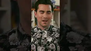 He gets around! (with his wine) 🍷 | Schitt's Creek
