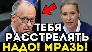 МЕРЦ ОЦЕПЕНЕЛ ПОСЛЕ ЭТОЙ РЕЧИ ВАЙДЕЛЬ! ВИДЕО