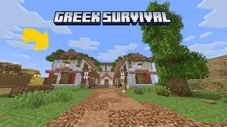 Turning Ancient Greek Architecture Into a Lava Generator in Minecraft!