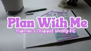 Plan With Me | Hubman & Chubgirl Weekly Kit | Functional Planning @hubmanchubgirlstore