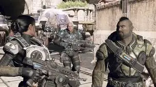 Locust Ambush at Evac Point | Lima City &ndash; Gears of War 3: RAAM&rsquo;s Shadow