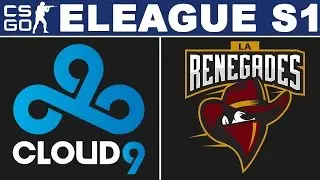 Cloud9 vs Renegades [Map 1 BO1] ELEAGUE Season 1