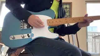 Fender Pro Junior with BOSS OD-3 demo on Fender Esquire