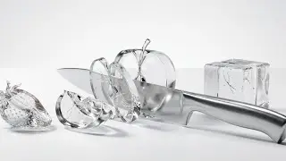 Glass strowberry cutting 📸 #ai #americe #artificialhand #strowberry #america 