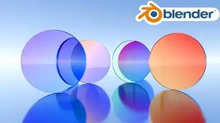 Let's Make A Beautiful 3D Glass Animation In Blender 4.0