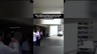 CRASH TEST WITH VOLVO CEO GONE WRONG