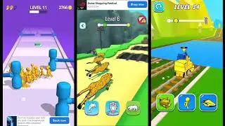 join clash 3d and animal shape shifting v/s shape shifting game