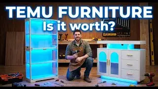 TEMU Furniture: Trash or Treasure? (Unboxing + Assembly)