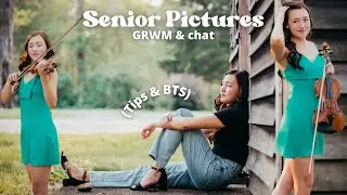 Senior Pictures GRWM vlog | makeup, outfits, poses, photo ideas & BTS | chat w/me about the future&hellip;