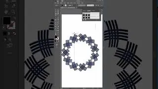 Make 8 Line Art With Pattern Brush Adobe Illustrator #agdesigner #logodesign #illustrator