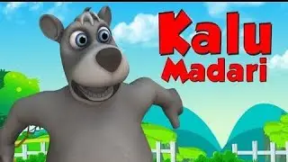 Kalu Madari Aaya 😱 कालू मदारी आया #cartoon #kidcartoon #cute 