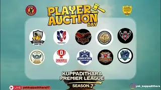🔥 KPL Season 7 Player Auction Day LIVE 🏏 | Kuppadithara Premier League | YSK Kuppadithara