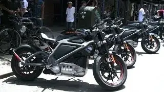 Harley-Davidson hits US roads with electric motorcycle