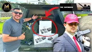 BEEF IS OVER! We Deliver @EnforcerOfficial Drone to Ukraine!