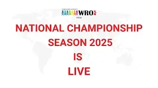 WRO India National Championship 2025 LIVE from GMR Arena | World Robot Olympiad