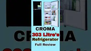 croma 303 litres Refrigerator full review #croma #ratantata #tata #technicalsreview #refrigerator